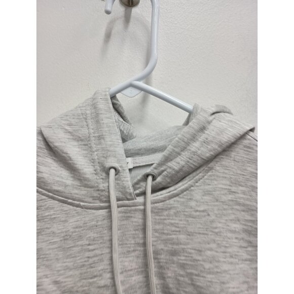 Better / Together Crop Hoodie Womens Size Small Gray Pullover Streetwear Y2K NEW - Picture 2 of 12